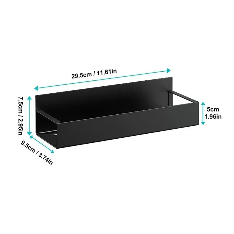 Refrigerator Magnetic Shelf Organizer Rack Space Saving