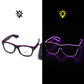Glasses Led Neon Party Flashing Glasses - Glow Sunglasses for Festivals, Bar, Nightclub, Novelty Gift, Bright Light Supplies