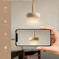 LED Japandi Pendant Lamp Yellow Stone Wabi Sabi Ambient Design