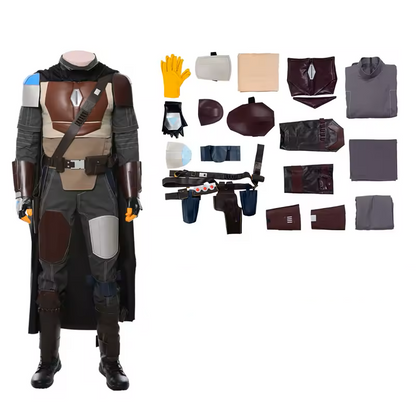 Space2025 Edition Bounty Hunter Cosplay Costume Kit Halloween