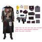 Space2025 Edition Bounty Hunter Cosplay Costume Kit Halloween
