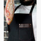 Chef Apron Canvas Work Apron Fall 2025 Pro-Grade Water-Resistant Cooking Apron With Pockets Sturdy Gift