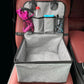 Dog Car Seat - Puppy Booster Seat for Front Seat, Storage Pockets for Compact to Medium Dogs