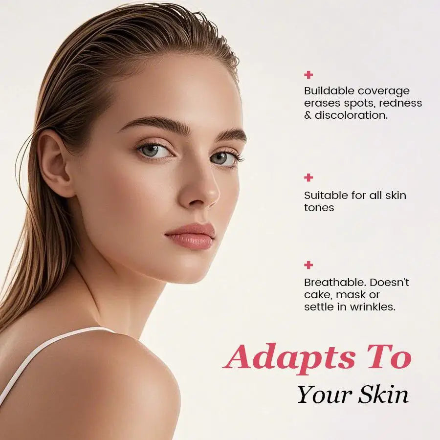 Self-Adjusting Shade Cream Flawless Coverage TikTok Viral 2026 – Color Changing Foundation 30ml