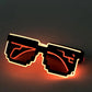 Glow Novelty in the Dark LED Glasses - Neon Lights for Weddings, Birthdays, Halloween Party Supplies