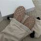 Women Breathable Ballet Flats - Mesh Crystal, Casual Walking