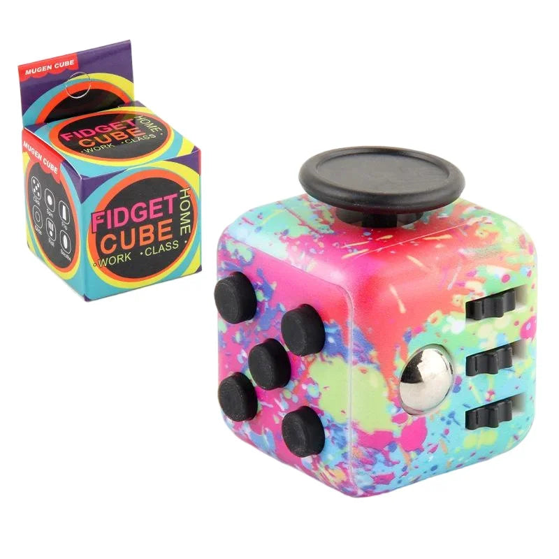 Cube Fidget Antistress Spinner Toy Sensory Stress Relief