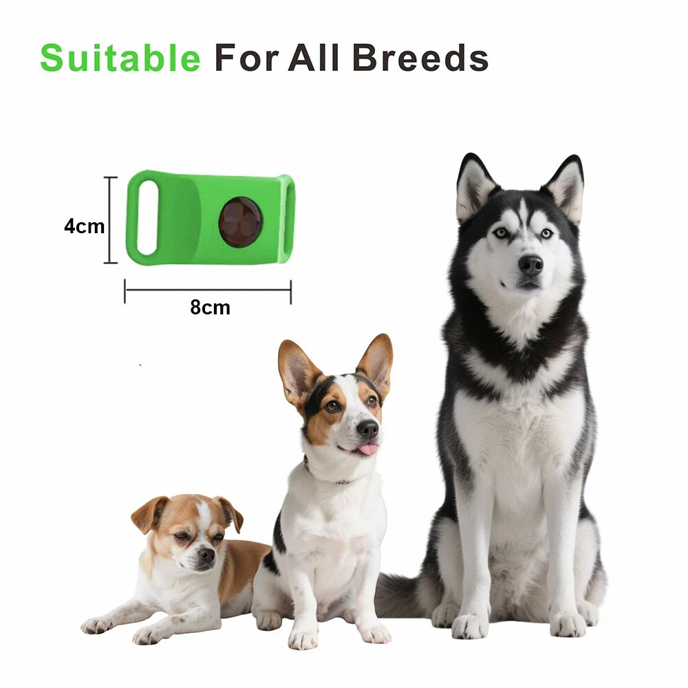 Organic Extract Pet Flea & Tick Repellent Collar Tag Dogs Cats All Seasons Safe Wearable
