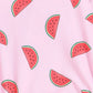 Halter-Neck Watermelon-Print, Polyester, For Summer Beach Days – Plush Sturdy Baby Girls’ Swimsuit