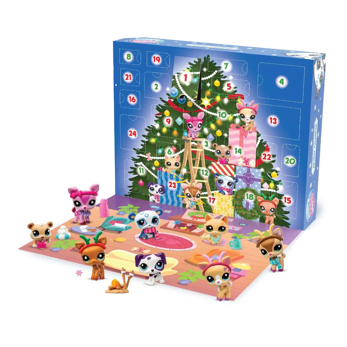 Calendar Advent Little Pets 24 Mystery Figures Holiday
