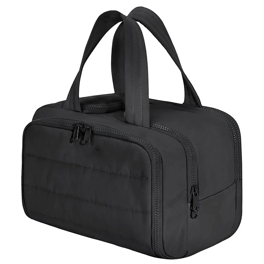 large capacity wash bag, bathroom toiletries partition organizer – Water-Resistant women's travel cosmetic bag