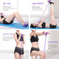 Band Resistance 6 Tube Pedal Puller Fitness Trainer