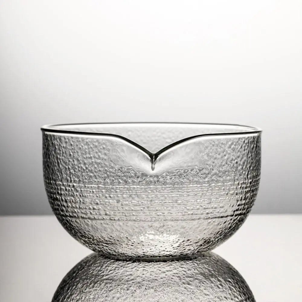 Mixing Matcha Bowl Glass Pouring Spout Japanese Tea