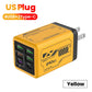 USB2026 Edition C Charger 6-Port Fast Charge, 4 USB A 2 Type-C PD3.0, EU UK US Plug, Back to School
