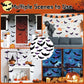 LED2025 Edition Bat Wall Stickers Green 3D Halloween Decor