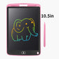 LCD 8.5-inch Drawing Tablet for Kids - Colorful Sketchpad and Handwriting Board, Magic Graffiti Pad Gift