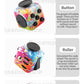Cube Fidget Stress Relief Toy Sensory Dice For Focus
