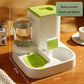 Automatic Pet Feeder Gravity Food And Water Dispenser Kit No Batteries Hands Free Fall 2025 Simple Clean