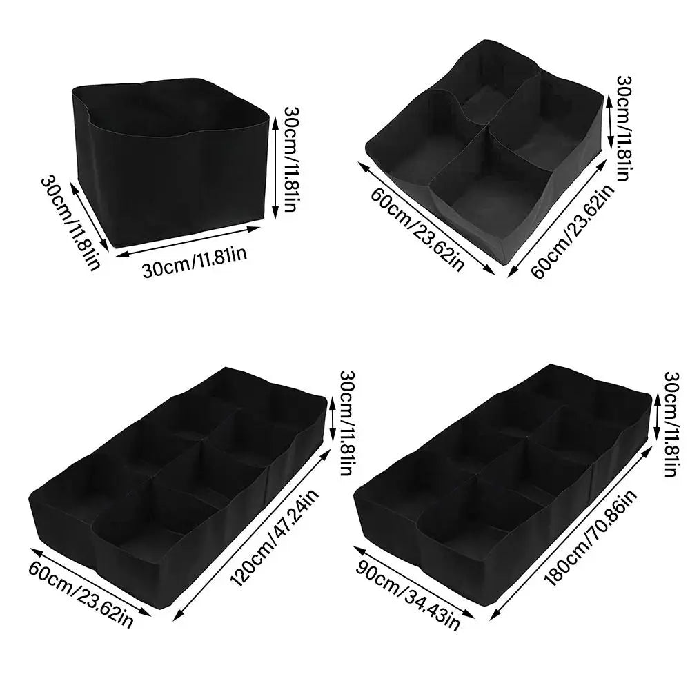 Planting Garden Bag - Rectangular Felt Grow Bags for Vegetables, Tomatoes, and Herbs