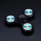 Spinner Fidget Luminous Metal Triangle EDC Desk Focus Toy