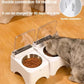 Cat Smart Feeder Infrared Auto Open Cover Dual Stainless Steel Bowls Fall 2025 Hands Free Anti Mouse Mess Free