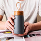 260ml Insulated Coffee Mug - 304 Stainless Steel Travel Tumbler, Travel-Friendly Thermal Flask for Hot Drinks, Mini Water Bottle