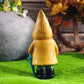 Garden2026 Edition Gnome Statue With Yellow Umbrella Outdoor Lawn Decor Resin Weatherproof Yard Ornament Fall