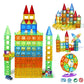 Magnetic Building Blocks Kit - Colorful Educational Puzzle for Kids Ages 3+ - Ideal Birthday Gift