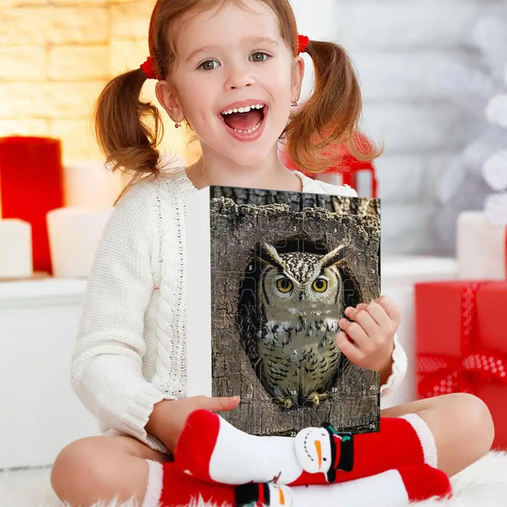 Calendar Advent Cat Countdown Hanging Tree Ornaments