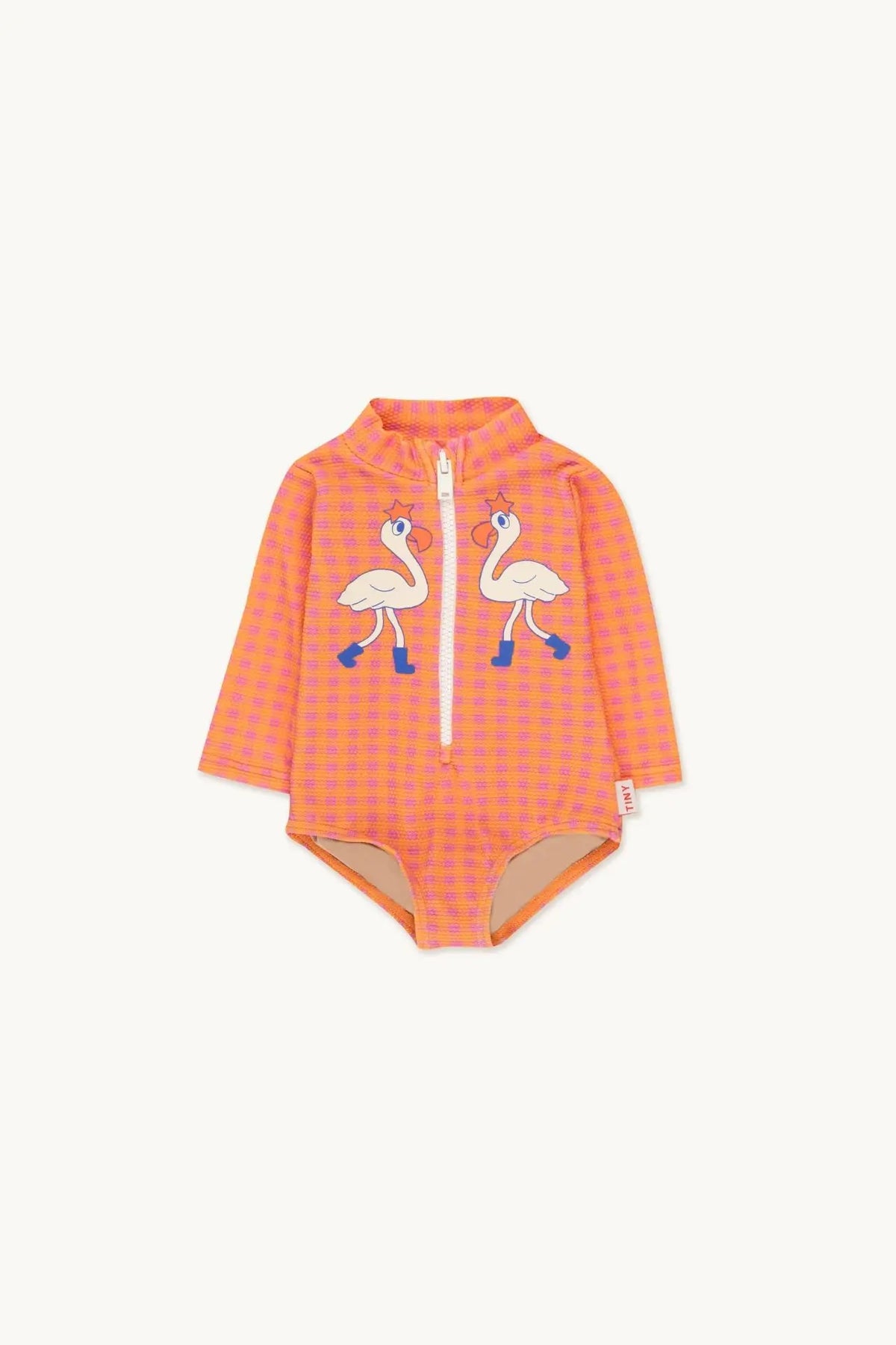 Light unisex one-piece swimsuit - casual cut, nylon, beach & pool wear for kids