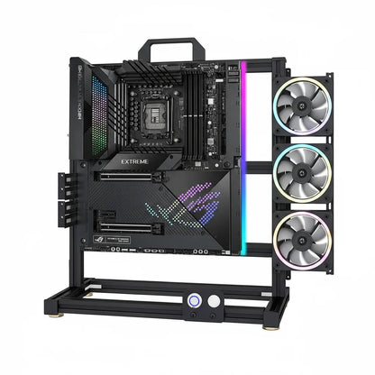 Frame Open Aluminum PC Case Rack EATX Water Cooling