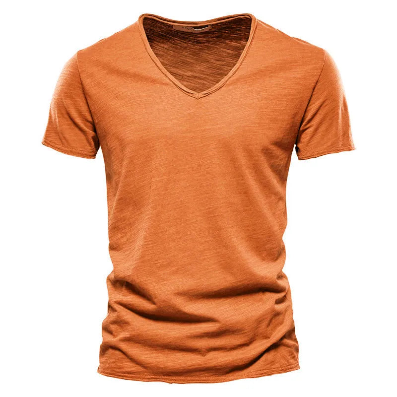 Lightweight Cotton Summer Men's Shirt, Breathable Casual Wear, Wrinkle-Resistant, Soft Touch, Available in Various Colors-6