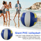 Inflatable Giant Beach Volleyball - 100cm PVC Outdoor Sports Ball for Team Games and Fun Activities