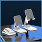 Foldable Aluminum Mobile Phone & Tablet Stand - Comfort-Grip Desk Holder for iPad, iPhone, Adnroid Accessories