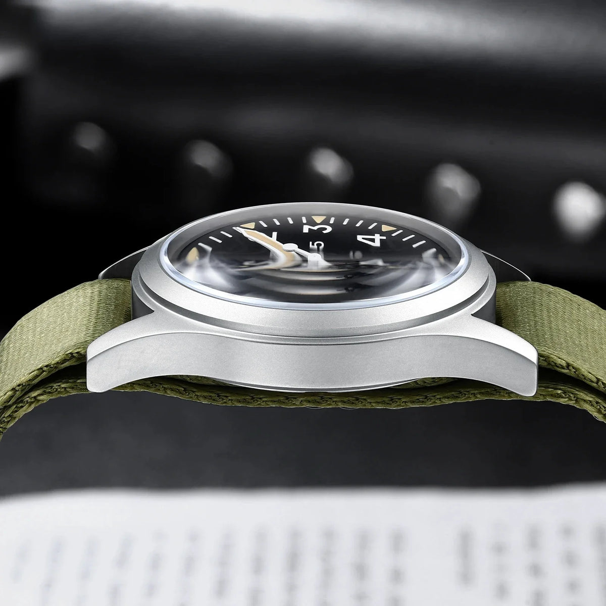 Military2025 Edition Quartz Field Watch 37mm Sapphire Fall