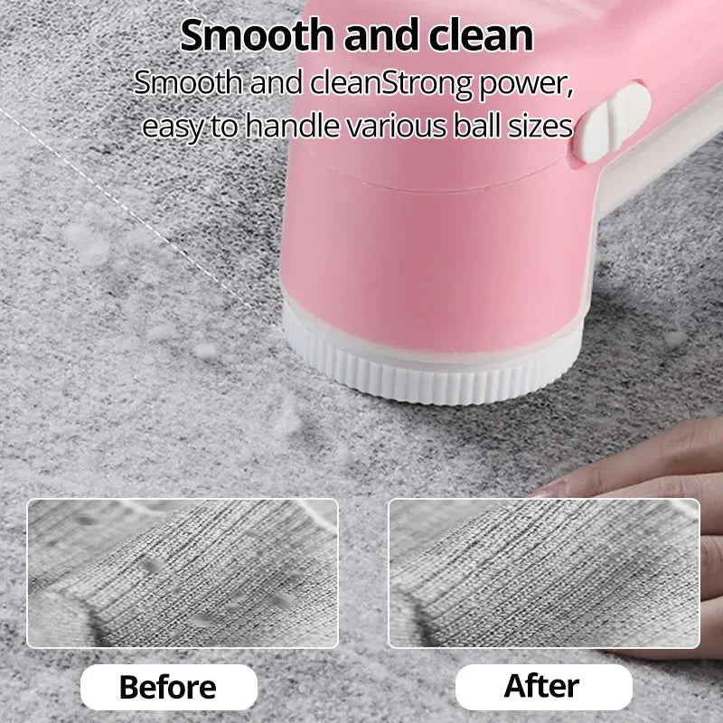 Remover Lint Fabric Shaver with Stainless Steel Blades for Wool and Cotton Balls