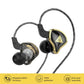 Earphones 1DD Dynamic Driver Sport Earbuds Active Noise Cancelling Water-Resistant Fall 2025 Gift