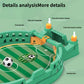 Interactive Soccer Game for Kids -2-Player Tabletop Fun, Parent-Child Activity, Travel-Friendly Puzzle Game in Blue/Green