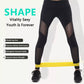 Resistance Bands Kit TPE Workout Bands Household Fitness