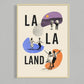 Movie Retro Poster Canvas Collage Mid Century Wall Art