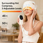 Stress Relief Sleep Aid 2026 – Graphene Heated Head Massager Air Pressure & Eye Compress