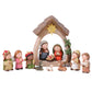 Figurines Nativity 12-Piece Lighted Holy Family Scene For Christmas Tabletop Decor 2025 Trend