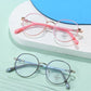 Anti Blue Light Glasses For Kids Timeless Metal Frame Eyewear Back To School 2026 Eye Protection