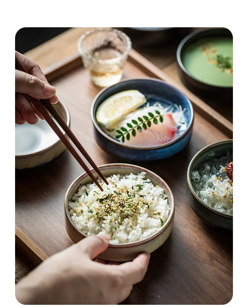 Bowl Rice 4.5 Inch Ceramic Japanese Bowl Fall 2025 Gift