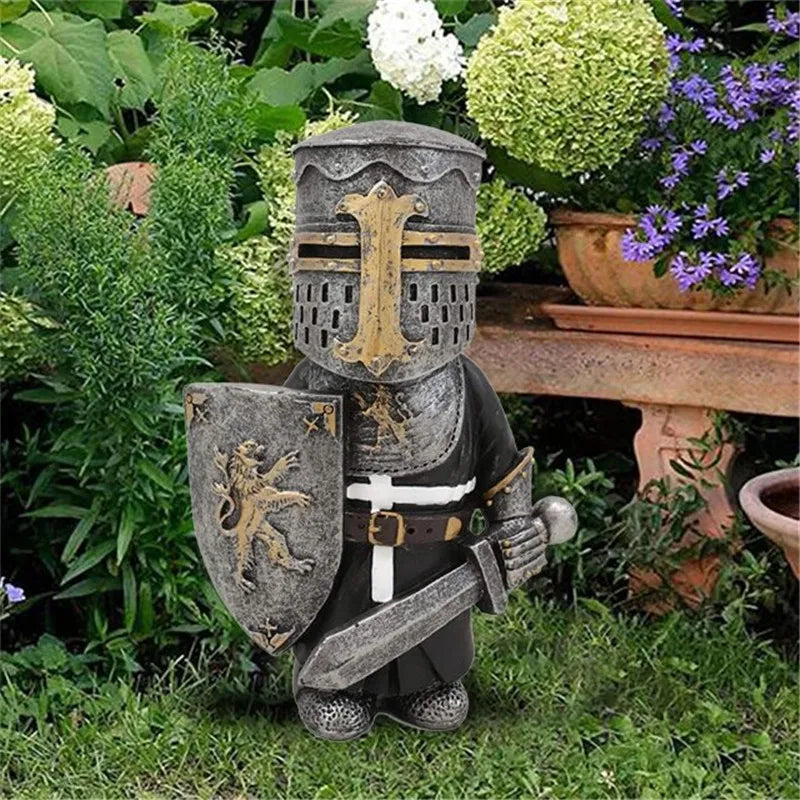 Knight Garden Statue Kit Medieval Garden Decor Gnomes Collection Autumn 2026 Trend