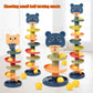 Rolling Montessori Ball Tower Toy - Educational Stacking Game for Infants, Finger Skill Development, Rotating Track Fun