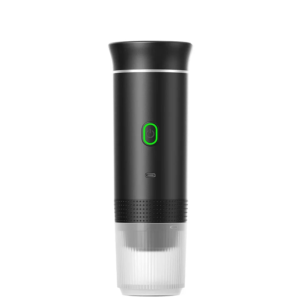 Cordless Motor-Driven Travel-Friendly Espresso Coffee Machine - 3-in-1 Travel Coffee Maker for Car & Household