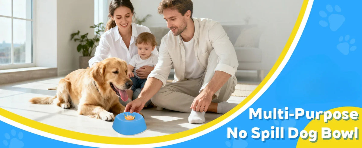 Ball-Shaped Lick Mat Anti-Choke Design, Pet Feeding Gift 2026 – Anti-Slip Slow Feeder Dog Bowl