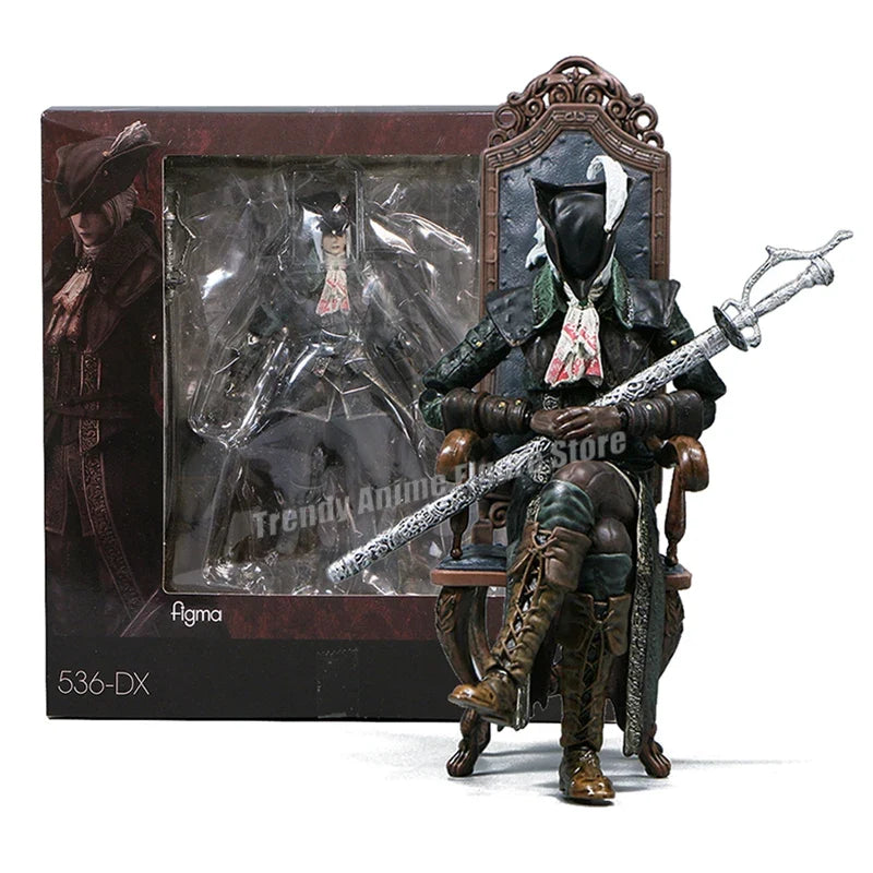 536 Figma Lady Maria Action Figure - Bloodborne PVC Doll, Collectible DX Edition Model for Gamers and Fans  16.5cm (6.2 inch)