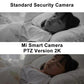 Smart2025 Edition Household Security Camera 360 Degree PTZ 2K 1296P AI Human Detection Night Vision Remote View